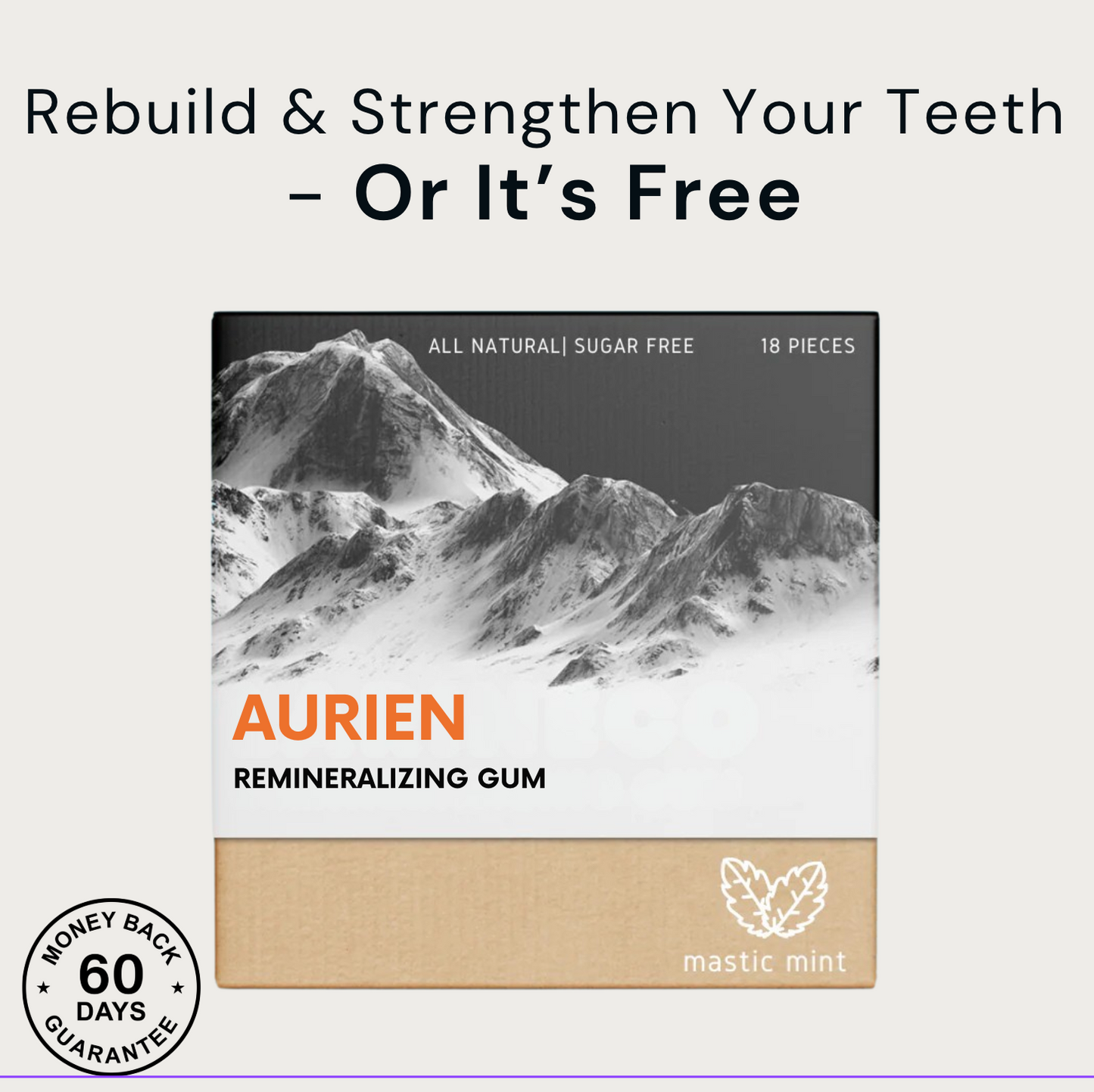 Aurien™️ - Remineralizing Gum (Buy 2 Get 1 FREE)